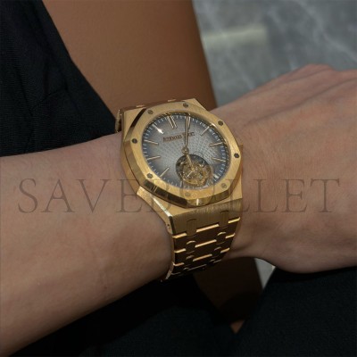 AUDEMARS PIGUET ROYAL OAK FLYING TOURBILLON WATCH 26530OR.OO.1220OR.01